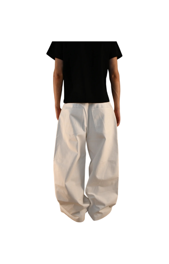 Vintage Selvedge White Jeans