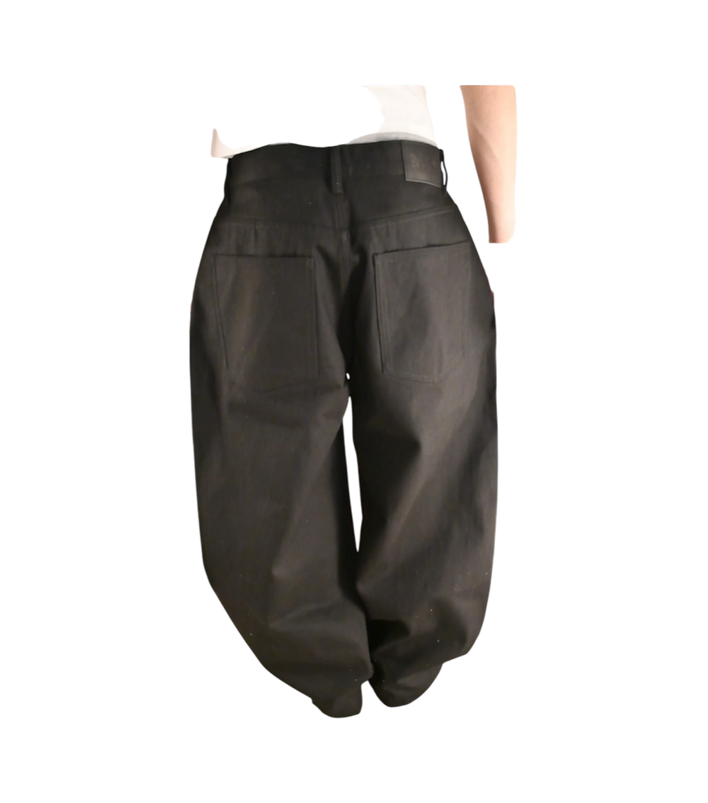 Vintage Selvedge Black Jeans