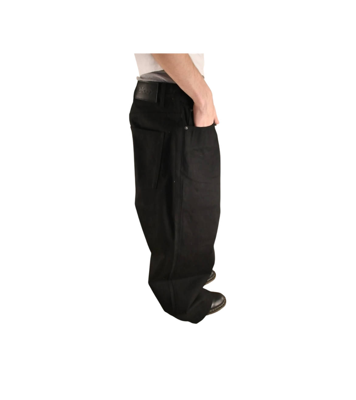 Vintage Selvedge Black Jeans