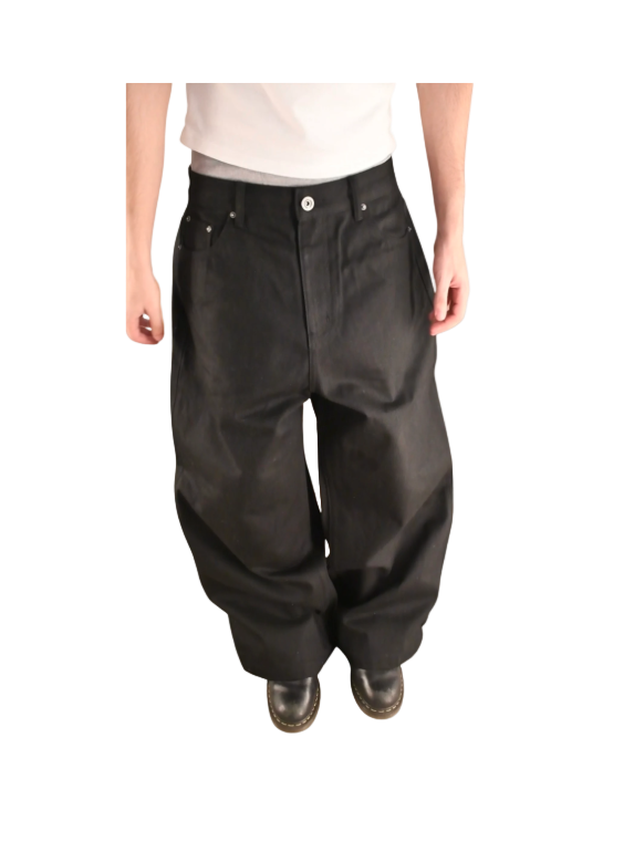 Vintage Selvedge Black Jeans